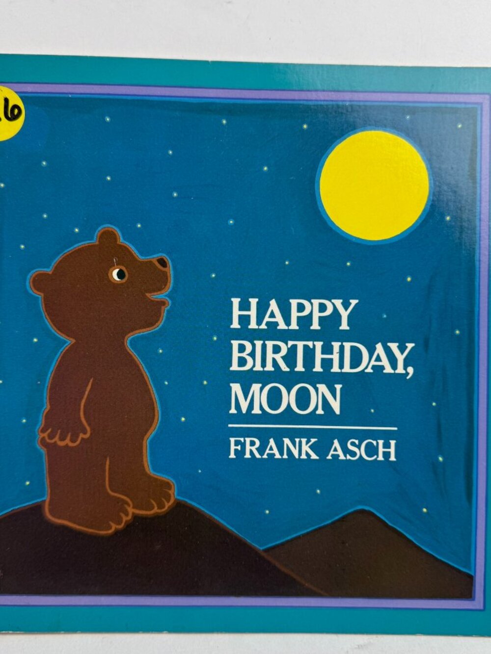 Happy Birthday Moon By Frank Asch Scholastic Paperback Children Picture Book
